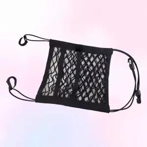 WL 자동차 조수석 안전망 3단 메쉬 수납 소품정리 보관망