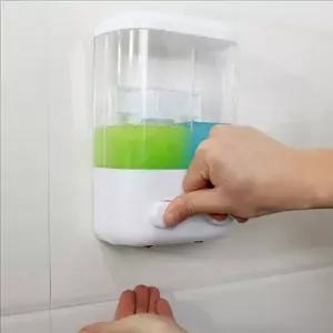 무타공 욕실 디스펜서 벽걸이 샴푸 디스펜서 화장실 세면대 리필