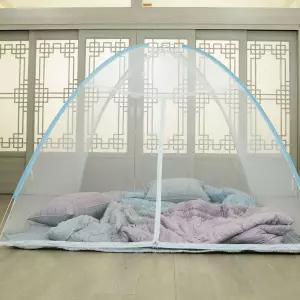 원터치 모기장 특대 7-8인침실텐트 돔형 침모기 침대 아기 아기용