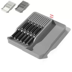 주방서랍 나 이프정리대 잡화 칼 트레이 보관 꽂이디바이더 보관함 물빠짐 빠짐 블럭 거치대 수납 가위 정