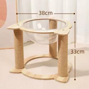 낮은캣타워 수직스크래쳐 삼줄