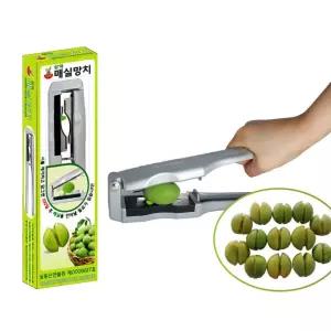 주방도구 용품잡화 매실 오프너 컷팅 망치매실까는기계 장아찌 액기스 만들기 매실칼 씨코어러 코어러 삼덕