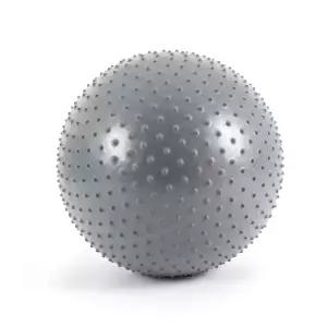 돌출형 돌기로 마사지 효과를 극대화한 65cm 짐볼볼 짐볼 헬스 홈트 레이닝 스레칭 요가용품 홈짐 요가볼