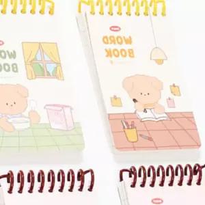 귀여운 미니 노트 8개 세트 캐릭터 스프링 좌절랜덤 단어장 메모 인기상품 문구 데일리 상철 팬시 메모지