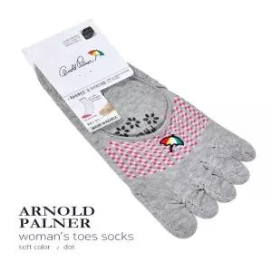 넌슬립 바닥 처리 숙녀 발가락 덧신 WFJ6A2J