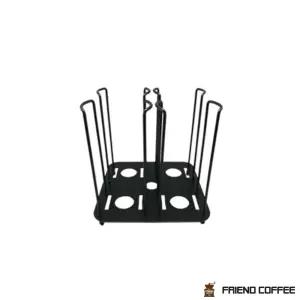 YJ 테이크아웃컵 리드 정사각4구 디스펜서 카페용품종이홀더 정리 종이리대 종이수납대 리대 종이 거치대