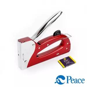 피스코리아 평화 멀티건타카 레드 13 8mm 1000핀 포함 인테리어도구 목공용품 카심 핸드커 건심 기심 DIY