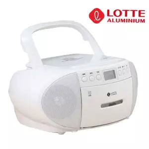 카셋트 카셋트플레이어 CD 라디오 롯데핑키880화이트 MP3