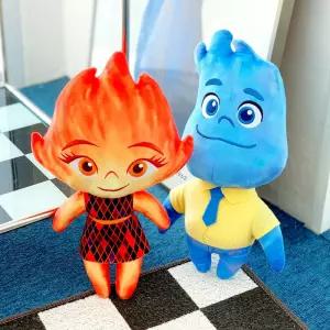 디즈니 픽사 엘리멘탈 엠버 웨이드 인형 2종 택1봉제 선물용 귀여운 인테리어 소파 영화 애니 캐릭터
