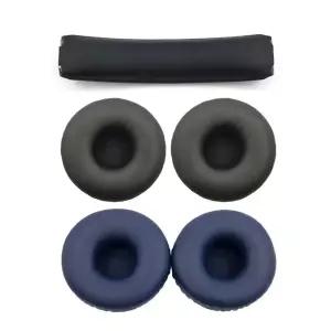 호환 교체용 가죽 이어 패드 쿠션 헤드밴드 MDR-XB650BT XB550AP XB450AP XB400 헤드폰 이어 패드 귀마개