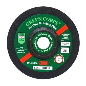 3M-4 연삭푸른돌옵셋 36번-3T(5장) 100x3x16mm (묶음(5))연마석 절단공구 절삭 작업 컷팅 커팅 절삭날 기날