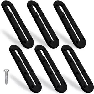 6팩 카약 트랙 마운트 액세서리 키트 - 낚시 위한 범용 철도 시스템 대형 로드 홀더 물고기 찾기 및 카메라