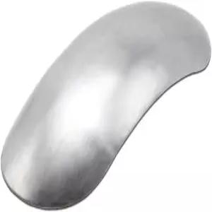 할리 초퍼 보버 투어를 위한 언페인팅 실버 모터사이클 알루미늄 프론트 머드가드 커스텀