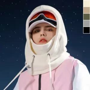 스키 방한 후드 넥워머 1P 겨울 보온 목도리 모자 스키후드 기모넥워머 기모후드