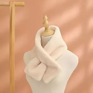 겨울목도리 미니 여자목도리 겨울머플러 짧은목도리 퍼목도리 겨울목도리 털목도리