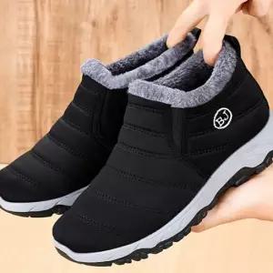 겨울 따뜻한 스니커즈 패딩 부츠 데일리 남자 방한화 어글리슈즈 여성스니커즈 슬립온