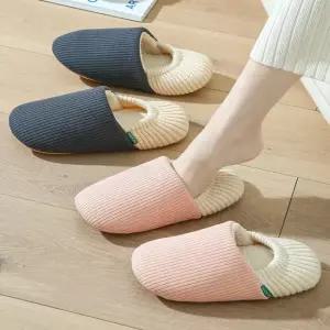 겨울 니트 털 실내화 슬리퍼 사무실 소음방지 거실화 사무실 산후조리원 거실화