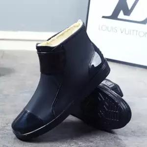 겨울남성 신발 방수 방한화 따뜻한 기모부츠 남성장화 방한 레인부츠 겨울 방수 방한화