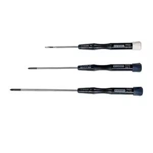 베셀 정밀 십자 일자 드라이버 세트 3p시계 가정용공구 분해 조립 짧은