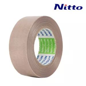 니또 973 내열 테프론 테이프 19mmx10M산업소모품 절연 전기 마스킹 유리섬유점착