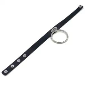 포인트링 레더 초커 목걸이 진주 비즈 원석 끈목걸이 쵸커 여성