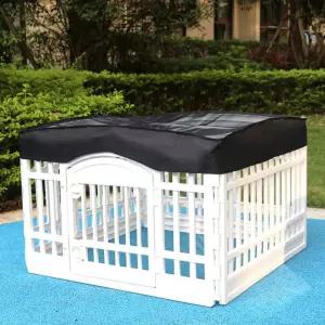 강아지 울타리 메쉬 커버 실내 실외 통기성 사육장 덮개그물망 쉬망 네트 안전 매쉬 낙엽방지 모기텐트 야