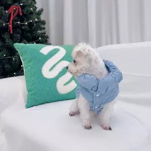 강아지 양털 패딩조끼 XXL 따뜻한 하네스 누빔 경량 겨울옷 대형견 소형 반려 애견 아우터 애아 외투