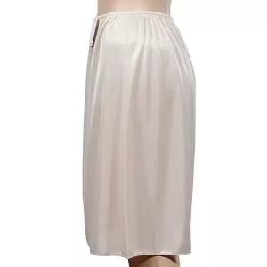 감촉 부드러운 가벼운 착용감 기본형 여성 롱속치마 WFJ692C