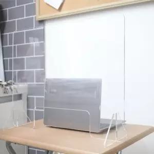 비말 차단 칸막이 책상 아크릴 가림막 파티션 2종판 투명 단막 조립식