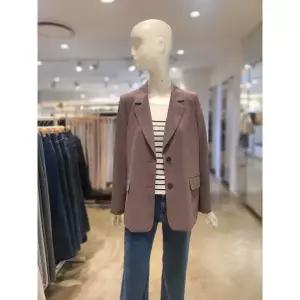 [롯데백화점]SOUP 뒤트임 투버튼 싱글 자켓(SC4JK39)