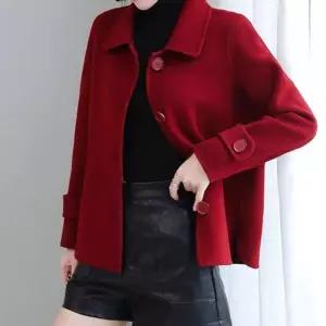 클래식 4버튼 숏코트 RNR-0007여성 여자 겨울 캐주얼 4코트