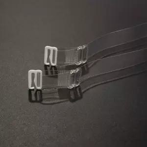 고탄력 투명 브래지어 어깨 브라 끈 2P DD-11957 Mju8+7Did