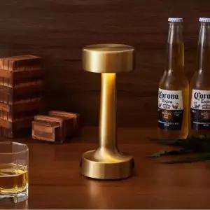 엔틱 아령 무드등 식당 스틸 조명등 카페 스탠드 터치 무선 침대 레스토랑 식탁 테이블