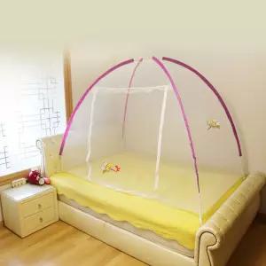 벨라홈 야광 원터치 모기장 2000mmX1800mmX1500mm침대텐트 아기 아기용 침실