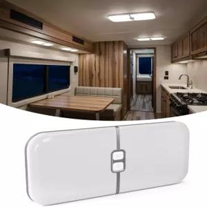 DFGOTOP 12V LED 조명 RV 천장 돔 204 캠핑카 카라반 모터홈 밀폐형 카고 트레일러 트럭 로리 밴 보트 카