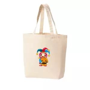 에코백 토트백 광대 삐에로 호박 조커 프린트에코백
