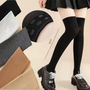 벗겨짐 방지 허벅지 오버니삭스 하이 롱 반스타킹 오버니삭스 겨울오버니삭스