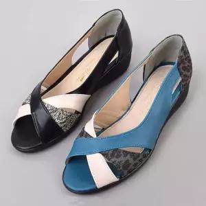 웨지 통굽샌들 엄마 중년여성 가벼운 여름신발 단화 여성단화 여자단화 여성단화구두