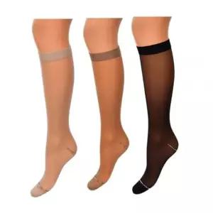 BYC 살구 커피 검정반스타킹 10매 10대여성 20대여성 30대여성 무릎스타킹 반스타킹