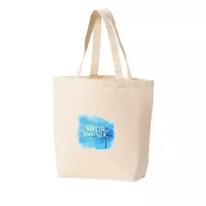 에코백 토트백 헬로우썸머 야자수 휴가 프린트에코백