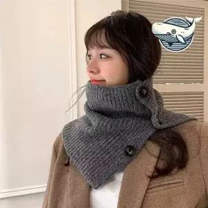 따뜻한 방한 니트 목토시 골지 넥워머 겨울 니트넥워머 목토시 니트목토시 숄더터틀넥