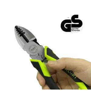 3IN1 커팅 스트리퍼 압착 XCORT HRC62 멀티 니퍼작업용스트립퍼 케이블 퍼기 컷팅기 전선 작업용