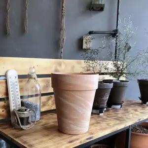 독일산 마블링 긴기본형 중 21x25cm 토분식물화분 인테리어 소품 정원 꾸미기 장식 디자인 실내