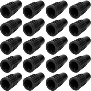 블랙 프레스타 밸브 캡 플라스틱 자전거 튜브리스 타이어 에어 더스트 스템 커버 - MTB 산악 도로 프렌치