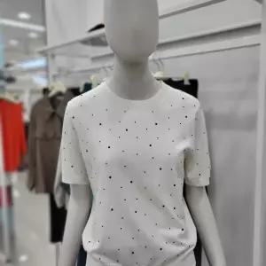 꼼빠니아도트 반팔 니트 CAEW9WSP700_JK