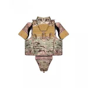 방탄복 방검복 어깨보호 카키색 카키 방검 조끼 전술조끼