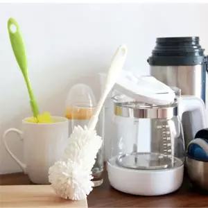 [하프클럽/알티피아]플라워 수세미 젖병솔 1P 이유식 설거지 브러쉬