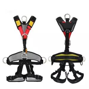 하네스 구조용 클라이밍 건설 암벽 장비 작업 벨트 바디 세트 안전