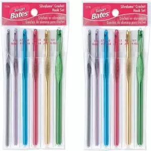 수잔 베이츠 실발룸 코바늘 파우치 세트 F G H I J K (2팩)