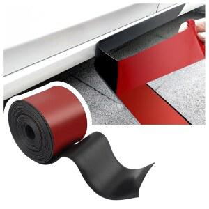 13피트*3.15인치 자동차 범퍼 가드 충돌 가능, 두꺼운 고무 사이드 스커트 업그레이드 앞 범퍼, 범용 보호대 액세서리